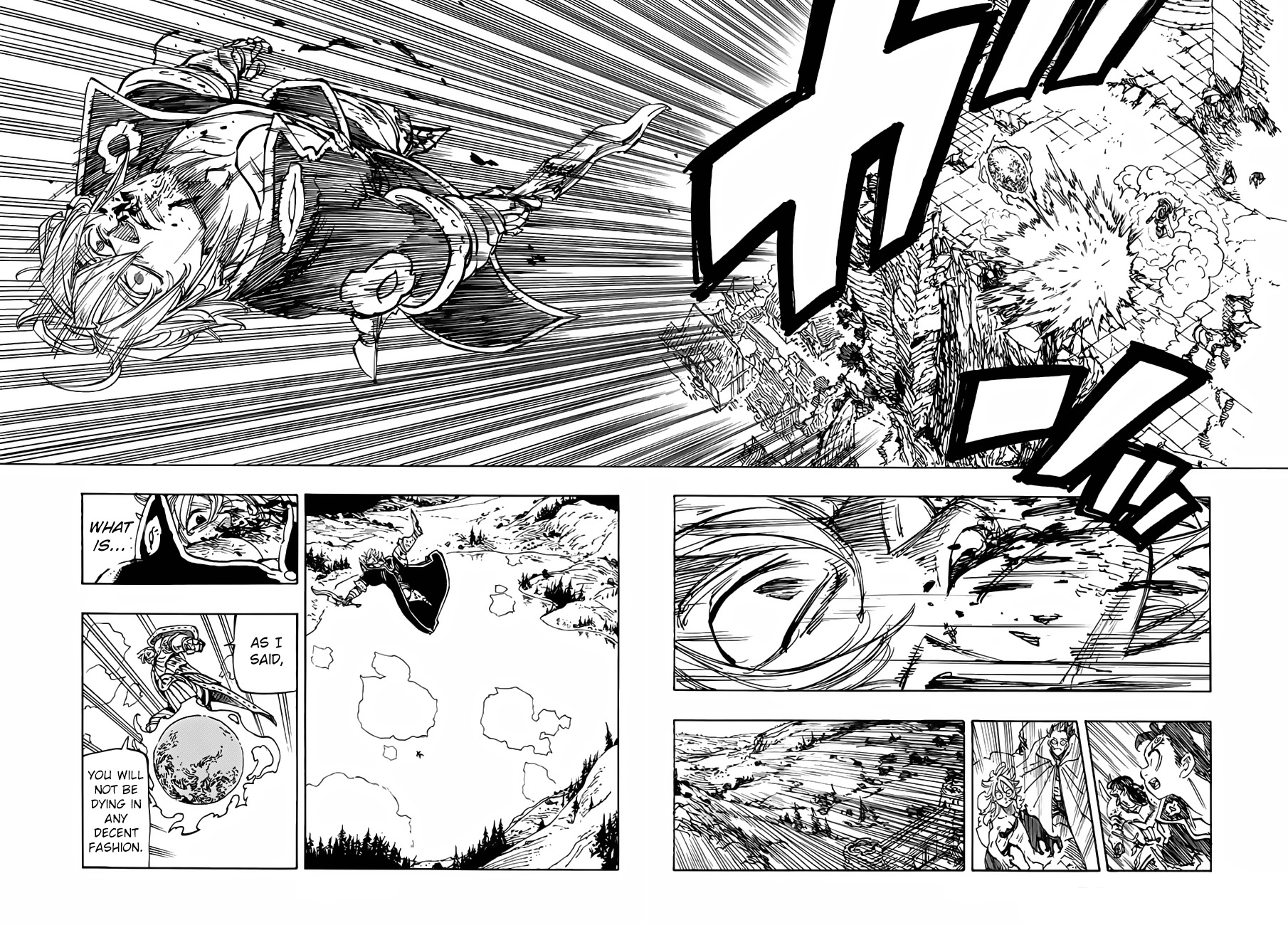 Nanatsu no Taizai Chapter 185 page 5 - Chapter 185 : Pride vs. Charity