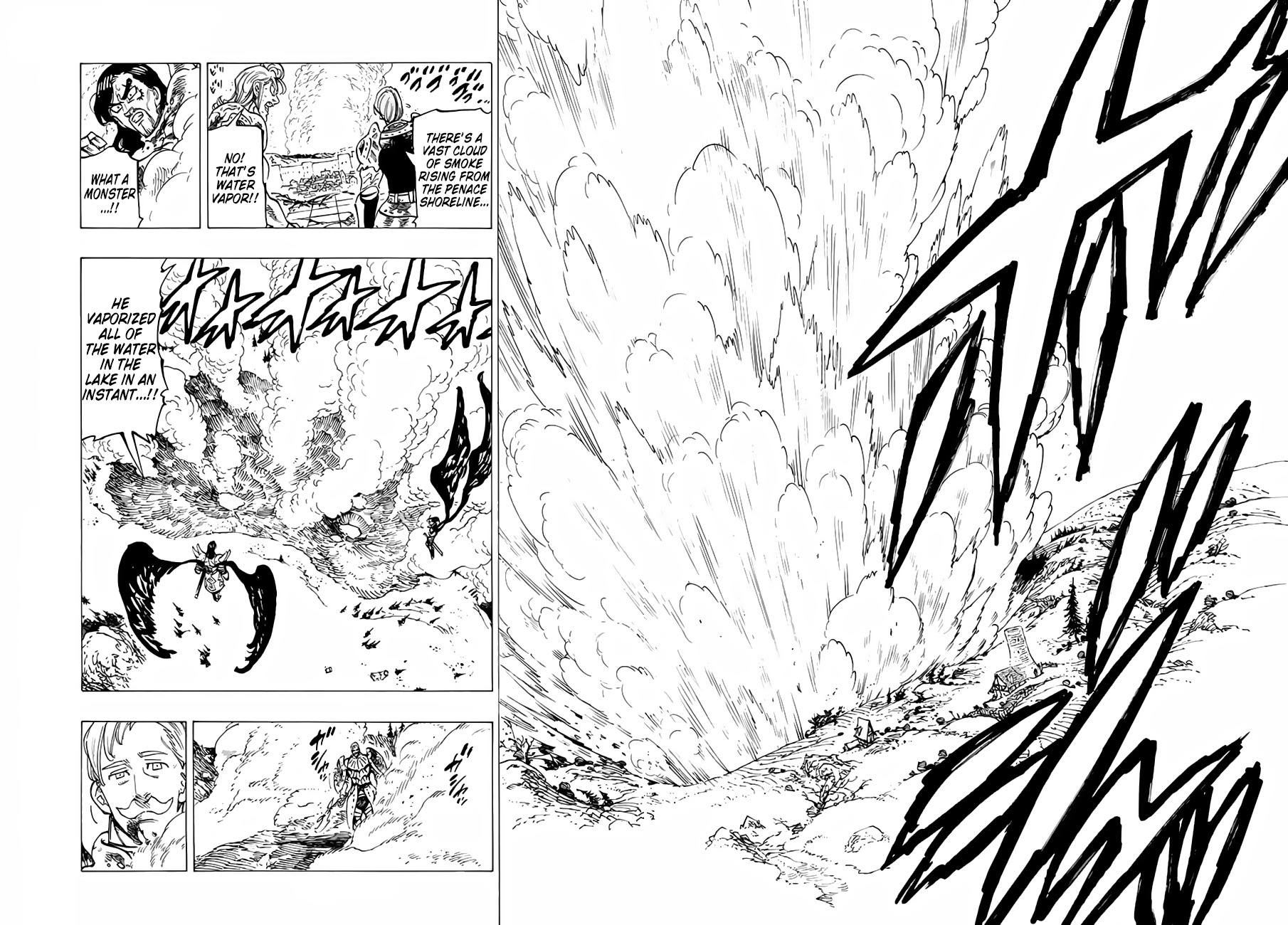 Nanatsu no Taizai Chapter 185 page 8 - Chapter 185 : Pride vs. Charity