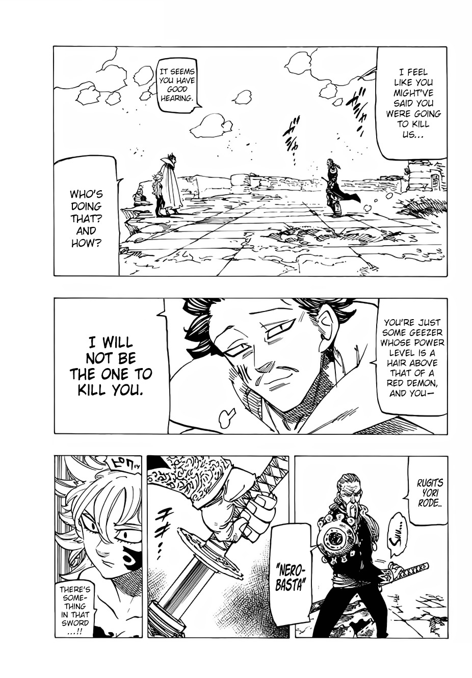 Nanatsu no Taizai Chapter 186 page 14 - Chapter 186 : The Battle for the Defense of Liones