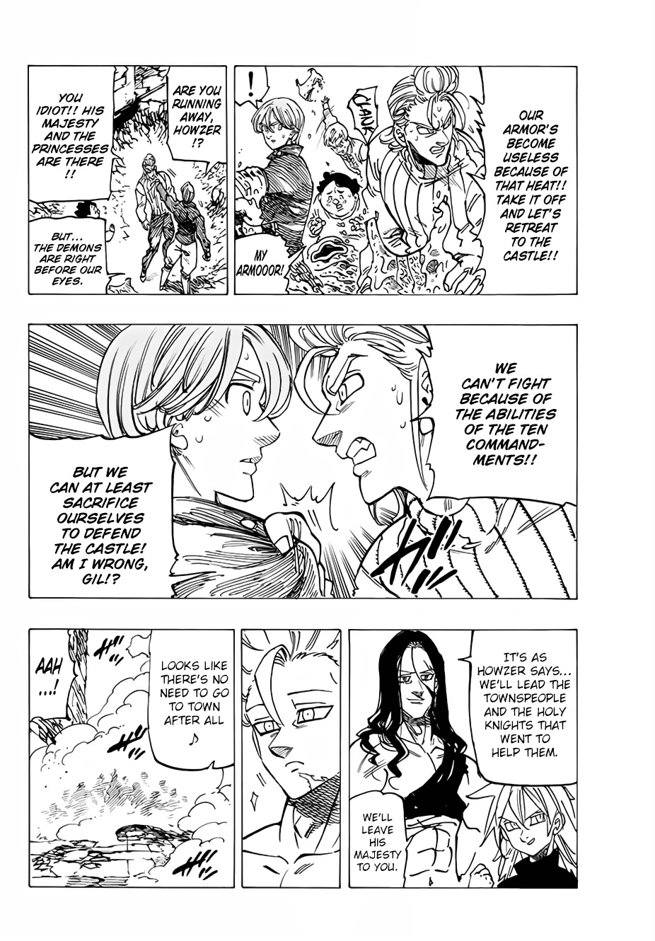 Nanatsu no Taizai Chapter 186 page 7 - Chapter 186 : The Battle for the Defense of Liones