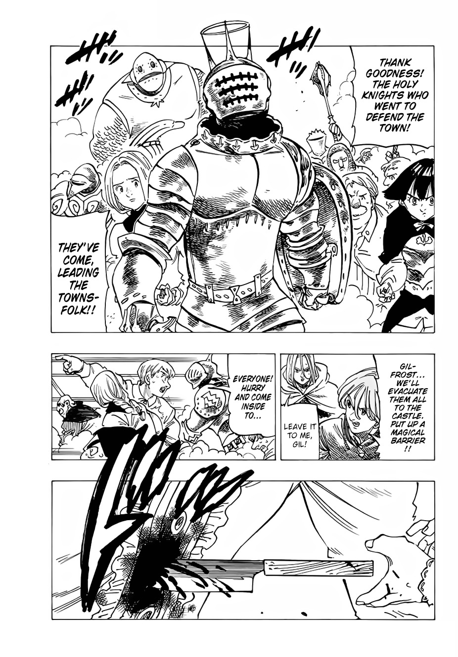Nanatsu no Taizai Chapter 186 page 8 - Chapter 186 : The Battle for the Defense of Liones