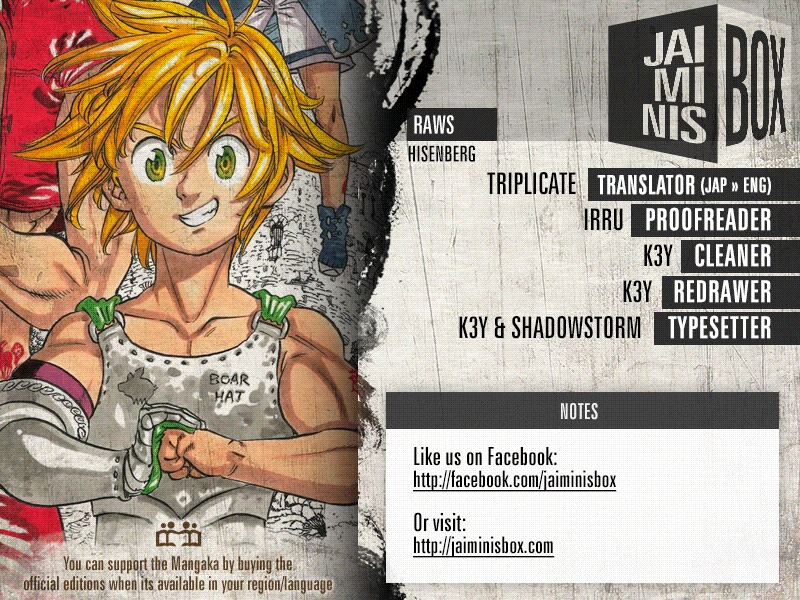 Nanatsu no Taizai Chapter 187 page 1 - Chapter 187 : All Ye Evil-Doers be Smitten