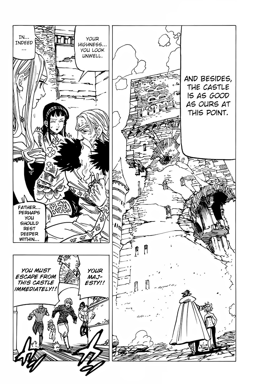 Nanatsu no Taizai Chapter 187 page 14 - Chapter 187 : All Ye Evil-Doers be Smitten