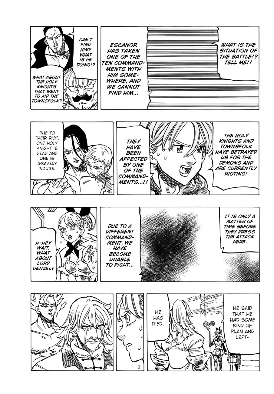Nanatsu no Taizai Chapter 187 page 15 - Chapter 187 : All Ye Evil-Doers be Smitten