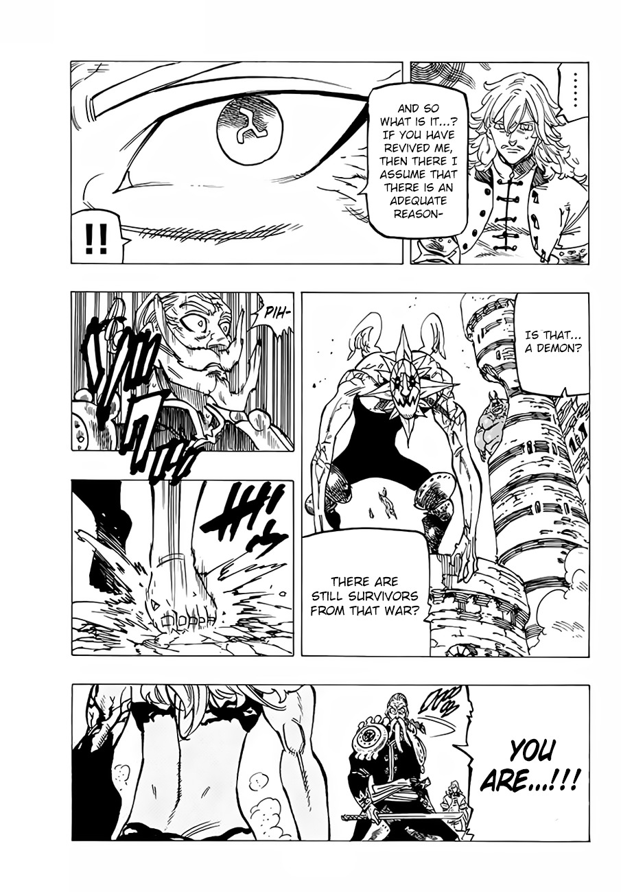 Nanatsu no Taizai Chapter 187 page 4 - Chapter 187 : All Ye Evil-Doers be Smitten