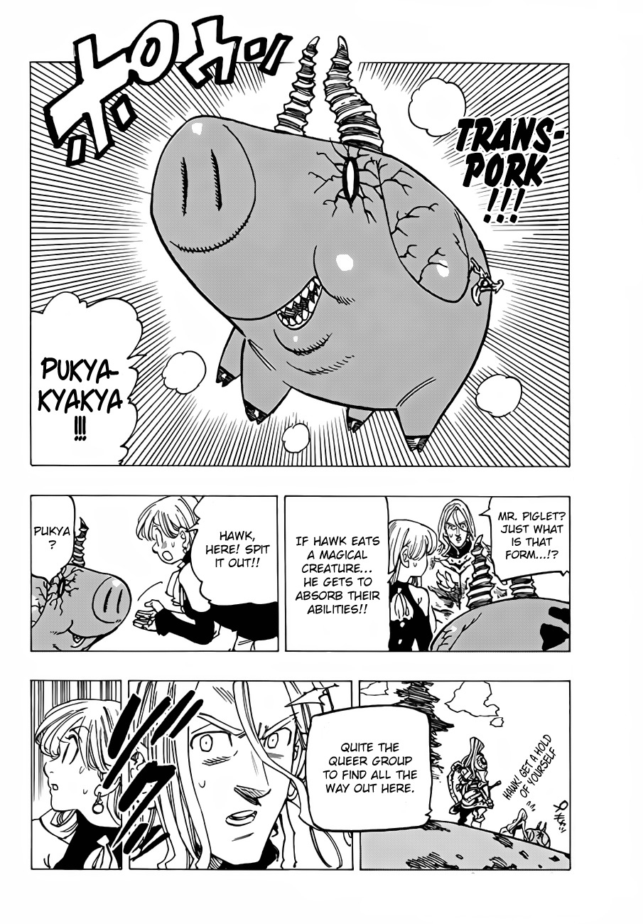 Nanatsu no Taizai Chapter 188 page 13 - Chapter 188 : The Sword and The Soul to Save One's Friends