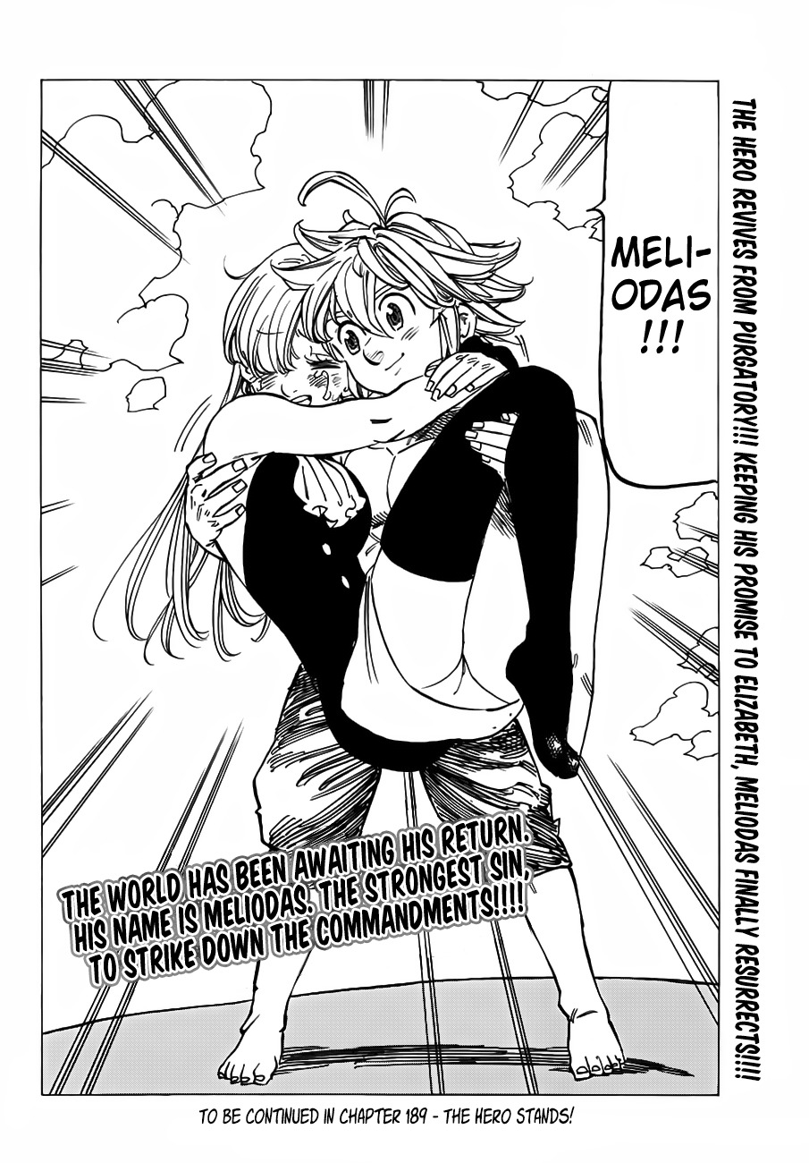 Nanatsu no Taizai Chapter 188 page 23 - Chapter 188 : The Sword and The Soul to Save One's Friends