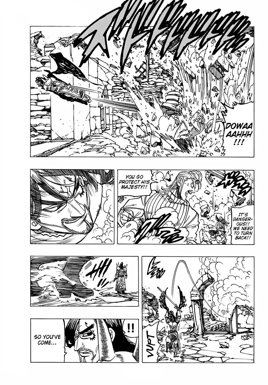 Nanatsu no Taizai Chapter 192 page 4 - Chapter 192 : The Sword and the Soul to Save One's Friends