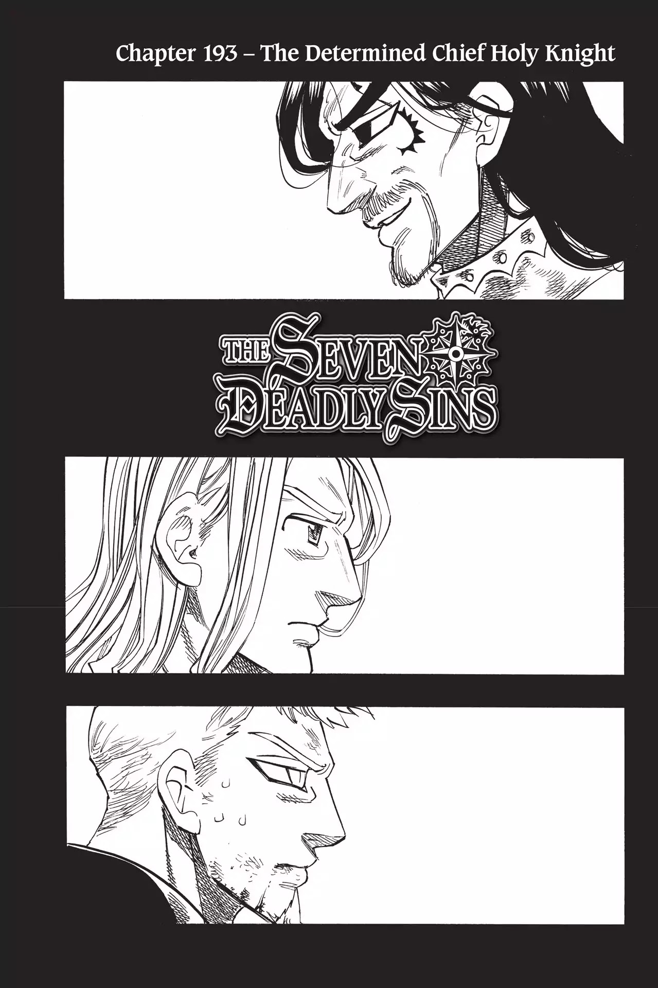 Nanatsu no Taizai Chapter 193 page 1 - Chapter 193: The Determined Chief Holy Knight