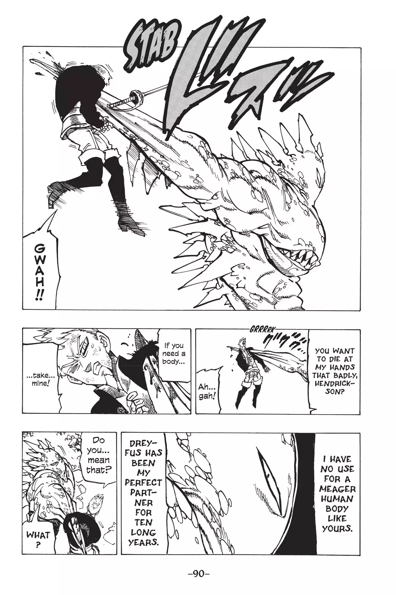 Nanatsu no Taizai Chapter 193 page 13 - Chapter 193: The Determined Chief Holy Knight