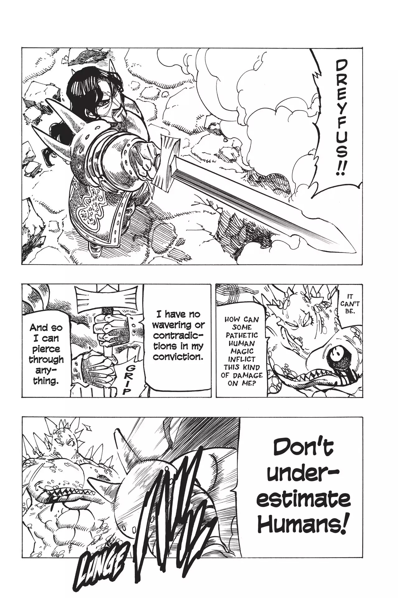 Nanatsu no Taizai Chapter 193 page 17 - Chapter 193: The Determined Chief Holy Knight