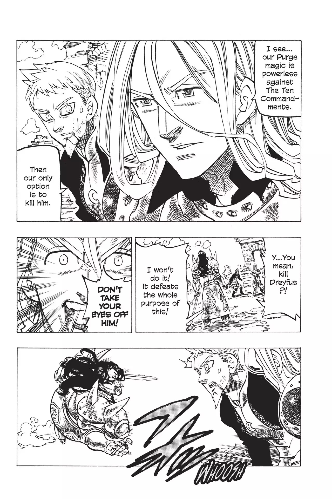 Nanatsu no Taizai Chapter 193 page 2 - Chapter 193: The Determined Chief Holy Knight