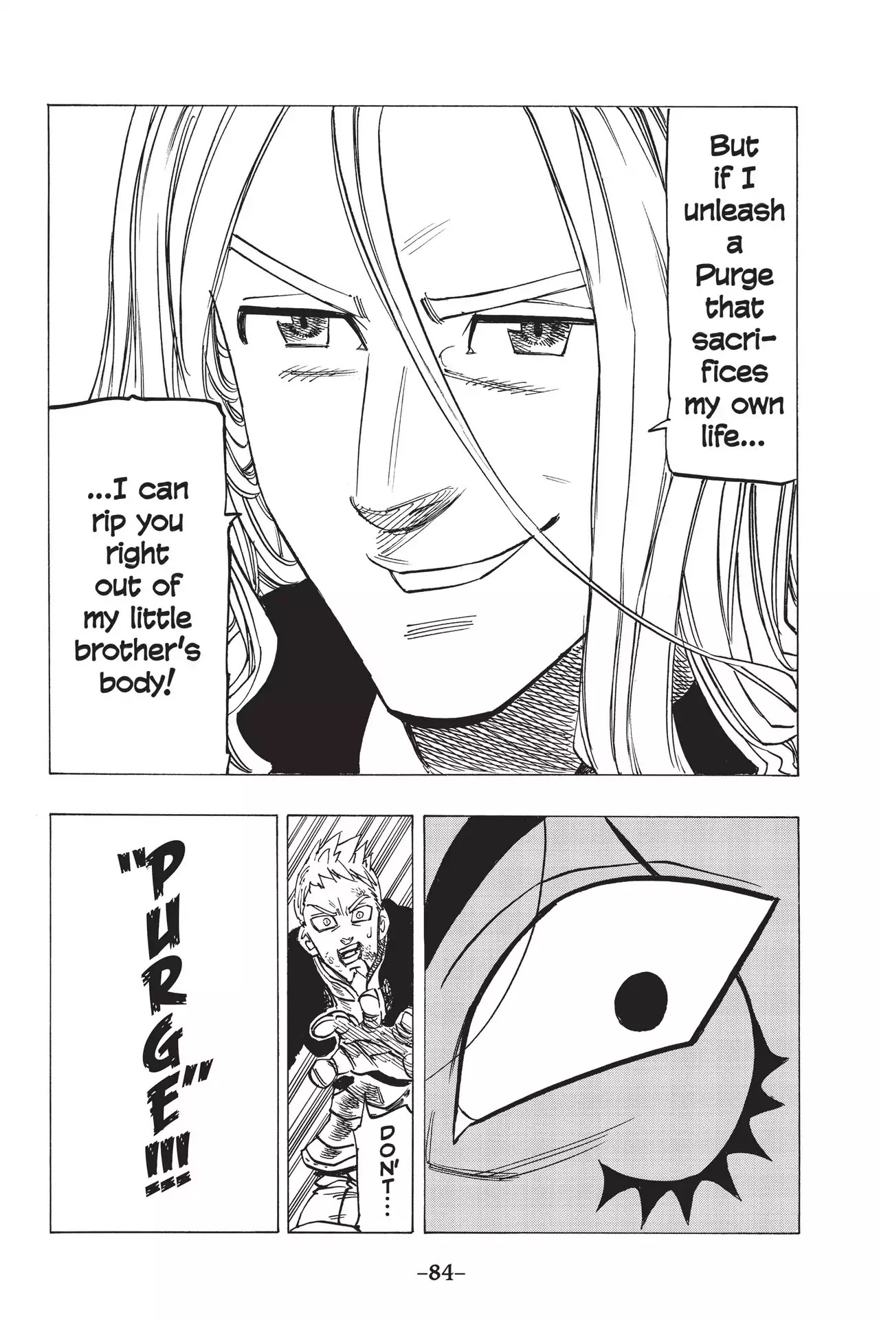 Nanatsu no Taizai Chapter 193 page 8 - Chapter 193: The Determined Chief Holy Knight
