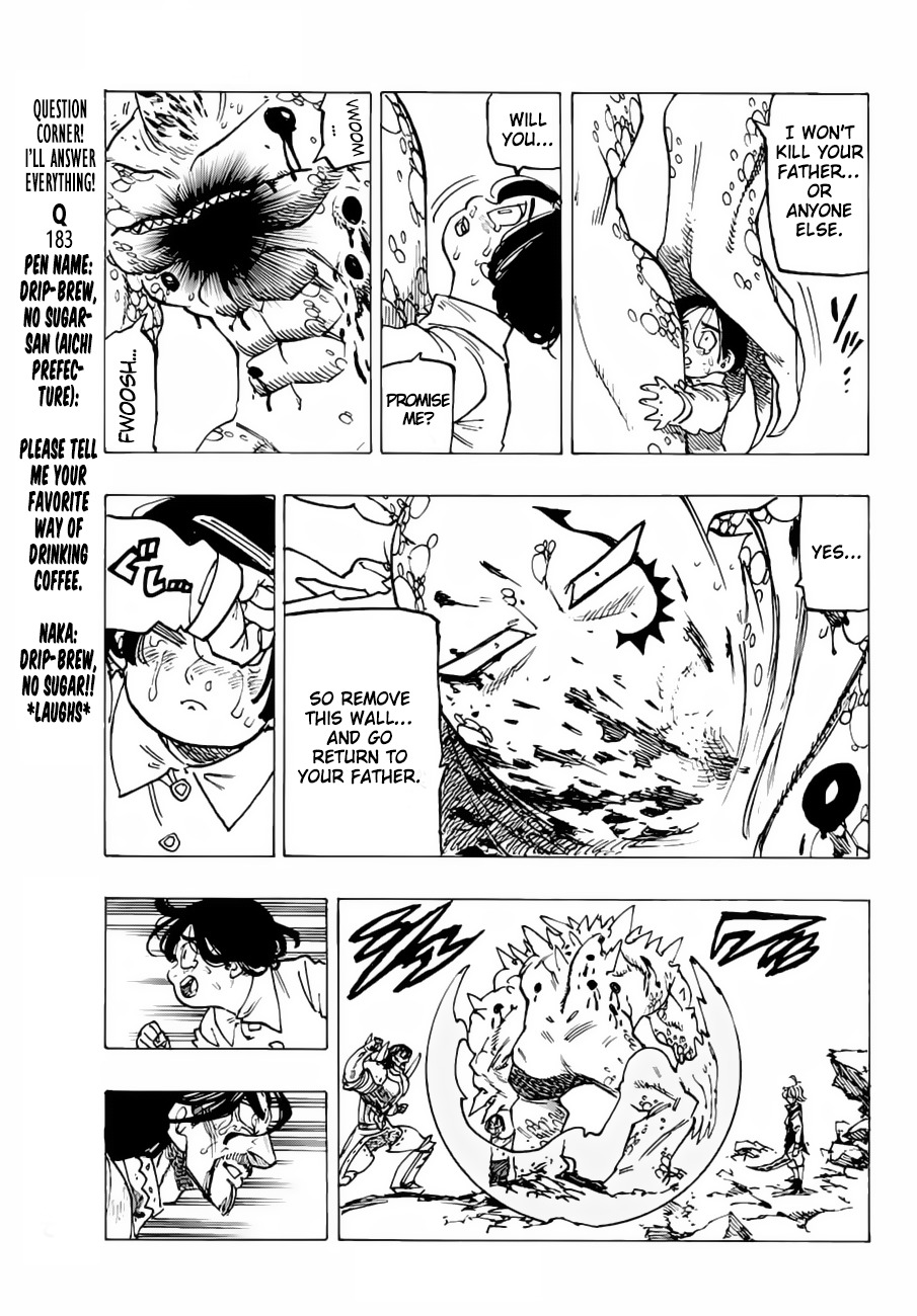 Nanatsu no Taizai Chapter 195 page 17 - Chapter 195 : The Battle for the Defense of Liones Concludes!