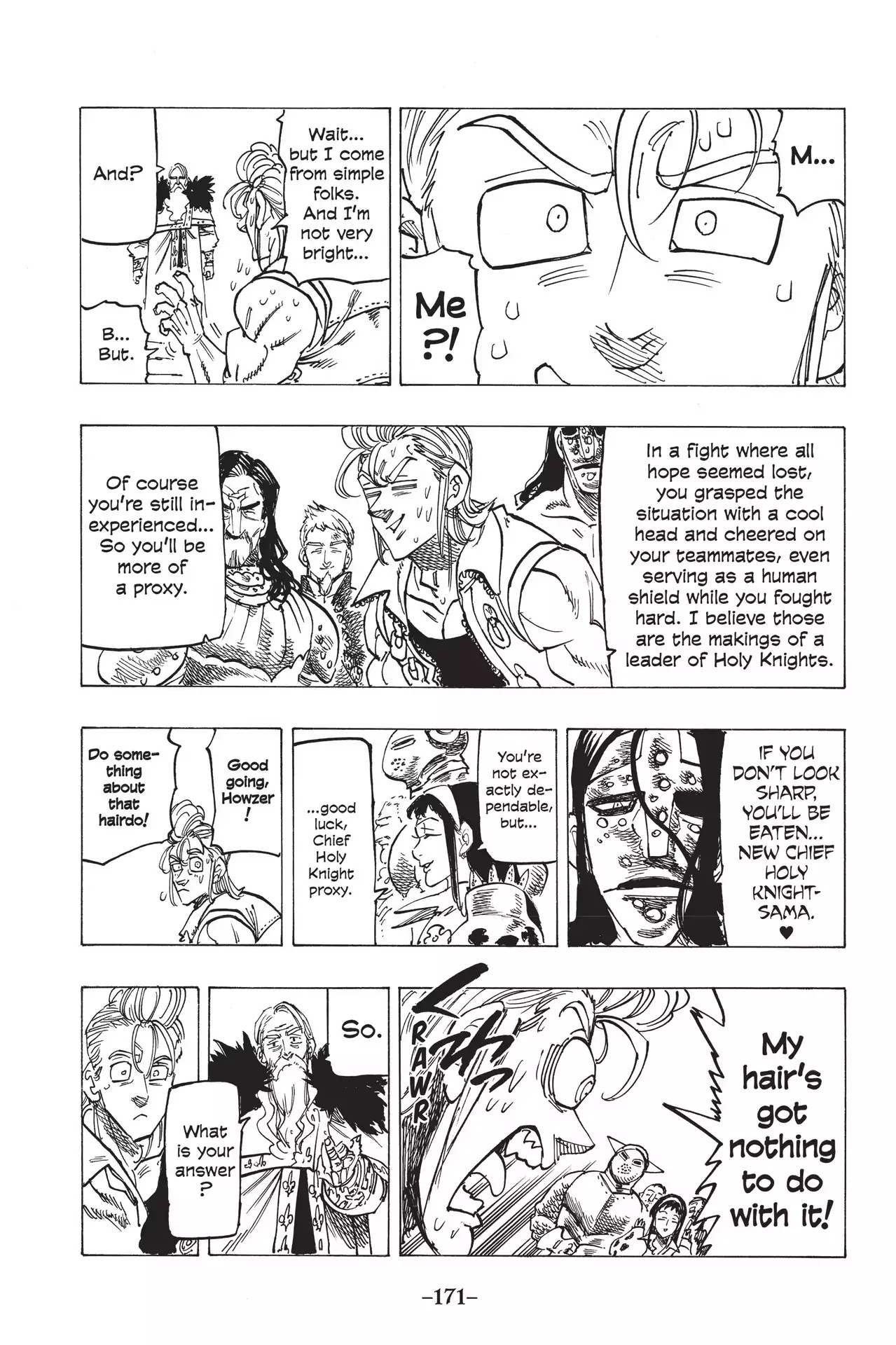Nanatsu no Taizai Chapter 197 page 13 - Chapter 197: To Each His Own Answer