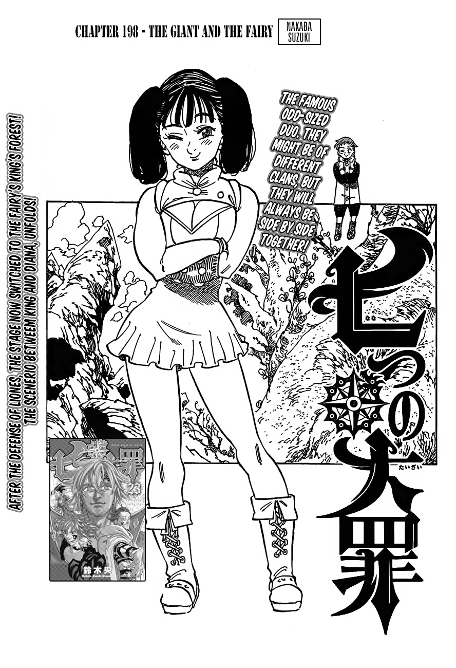 Nanatsu no Taizai Chapter 198 page 1 - Chapter 198 : The Giant and the Fairy