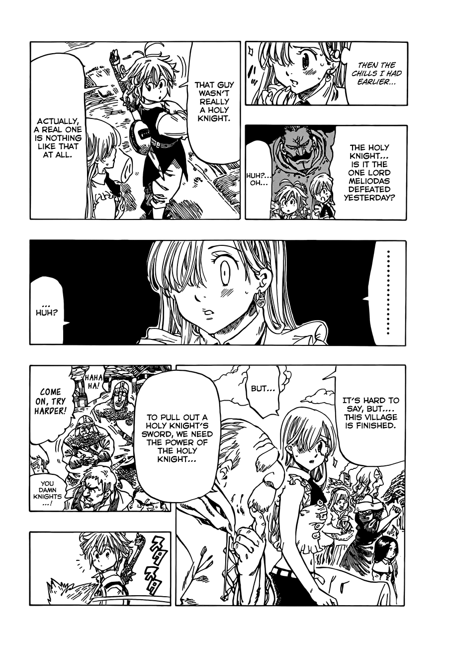 Nanatsu no Taizai Chapter 2 page 13 - Chapter 2: The Holy Knight's Sword