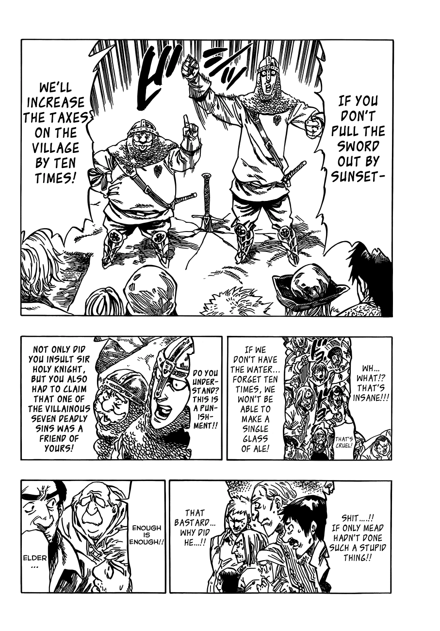Nanatsu no Taizai Chapter 2 page 27 - Chapter 2: The Holy Knight's Sword