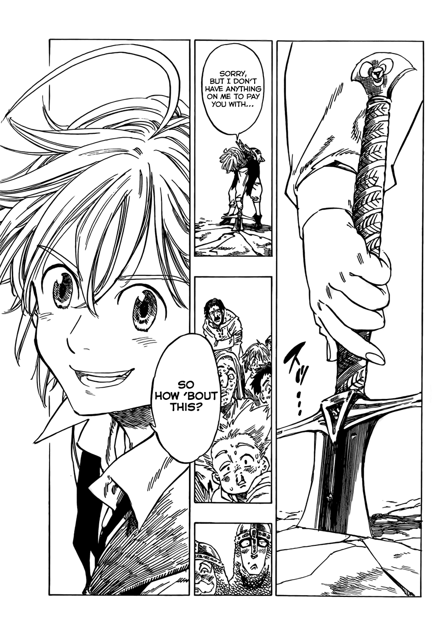 Nanatsu no Taizai Chapter 2 page 34 - Chapter 2: The Holy Knight's Sword