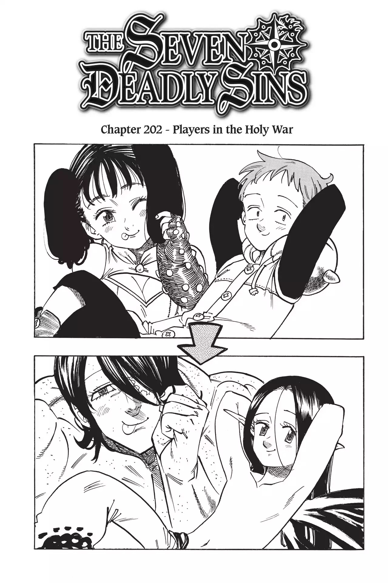 Nanatsu no Taizai Chapter 202 page 1 - Chapter 202: Players in the Holy War