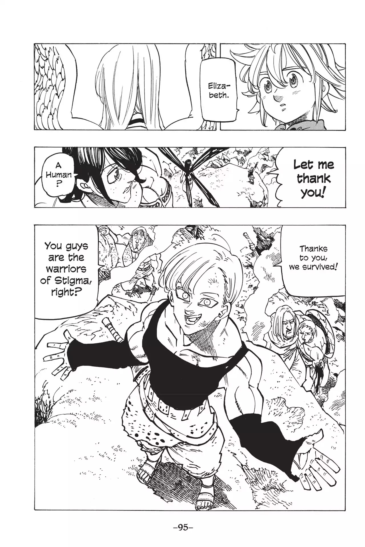 Nanatsu no Taizai Chapter 202 page 11 - Chapter 202: Players in the Holy War