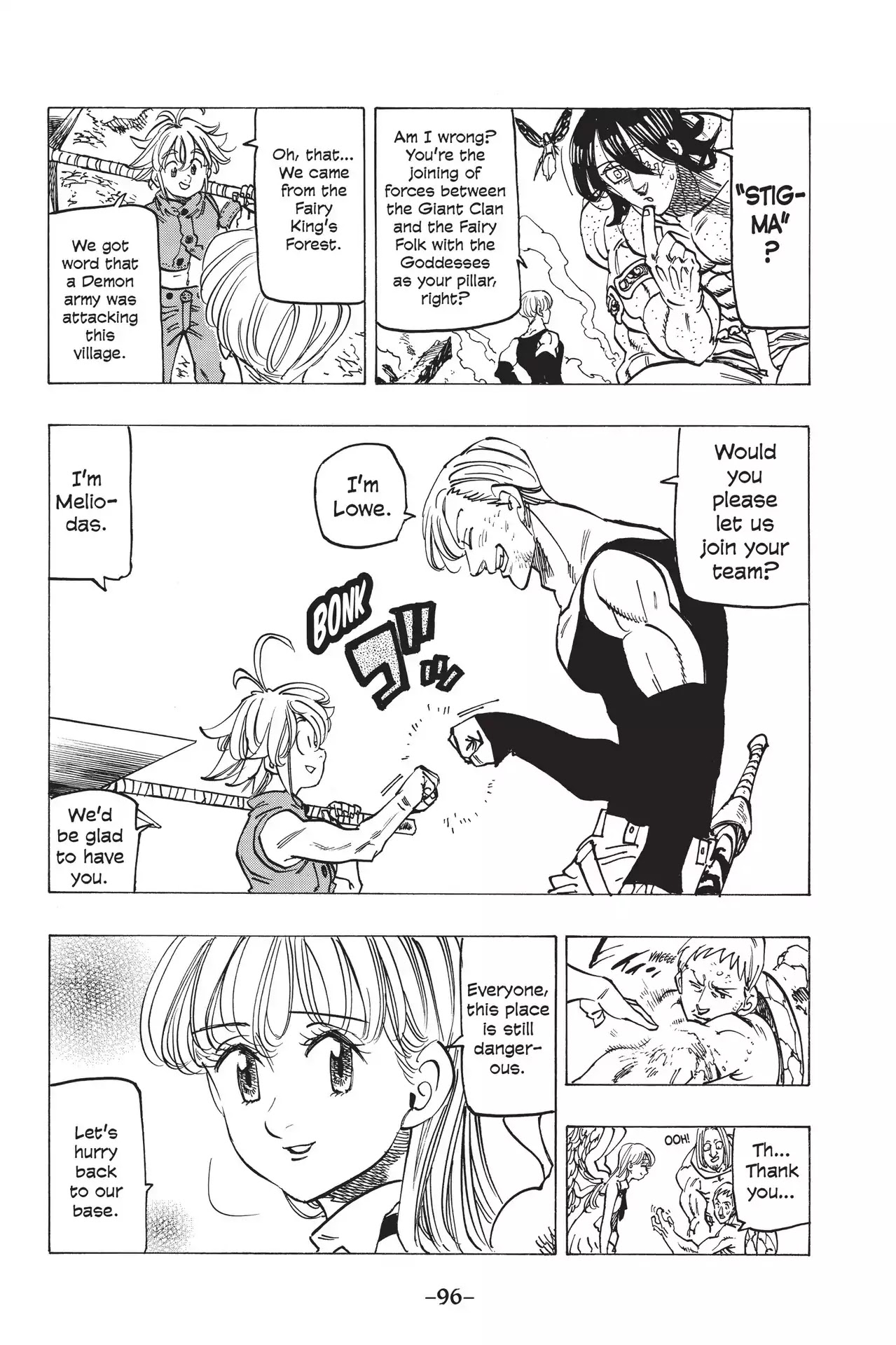 Nanatsu no Taizai Chapter 202 page 12 - Chapter 202: Players in the Holy War