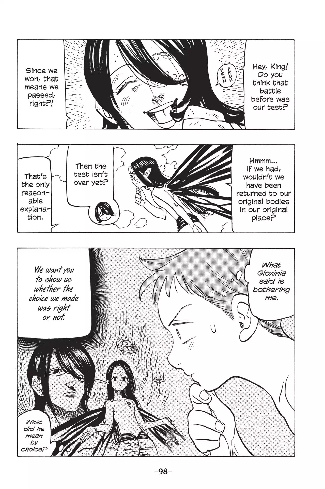 Nanatsu no Taizai Chapter 202 page 14 - Chapter 202: Players in the Holy War