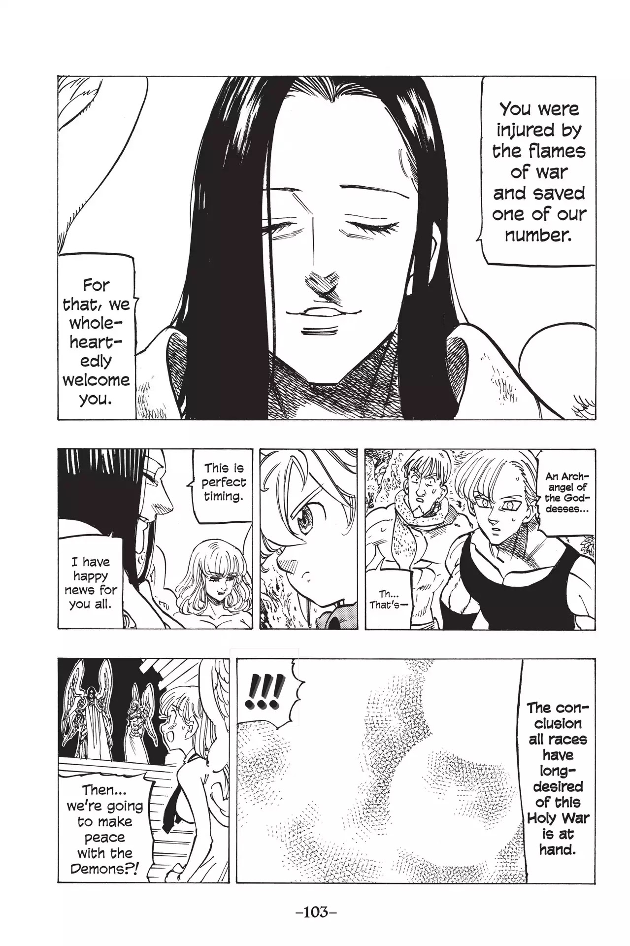 Nanatsu no Taizai Chapter 202 page 19 - Chapter 202: Players in the Holy War