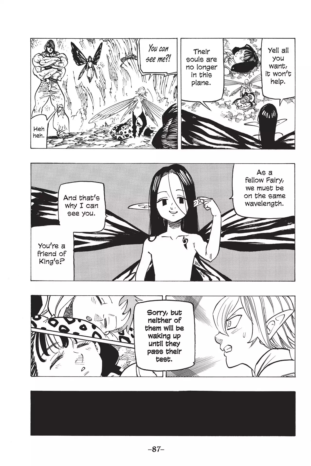 Nanatsu no Taizai Chapter 202 page 3 - Chapter 202: Players in the Holy War