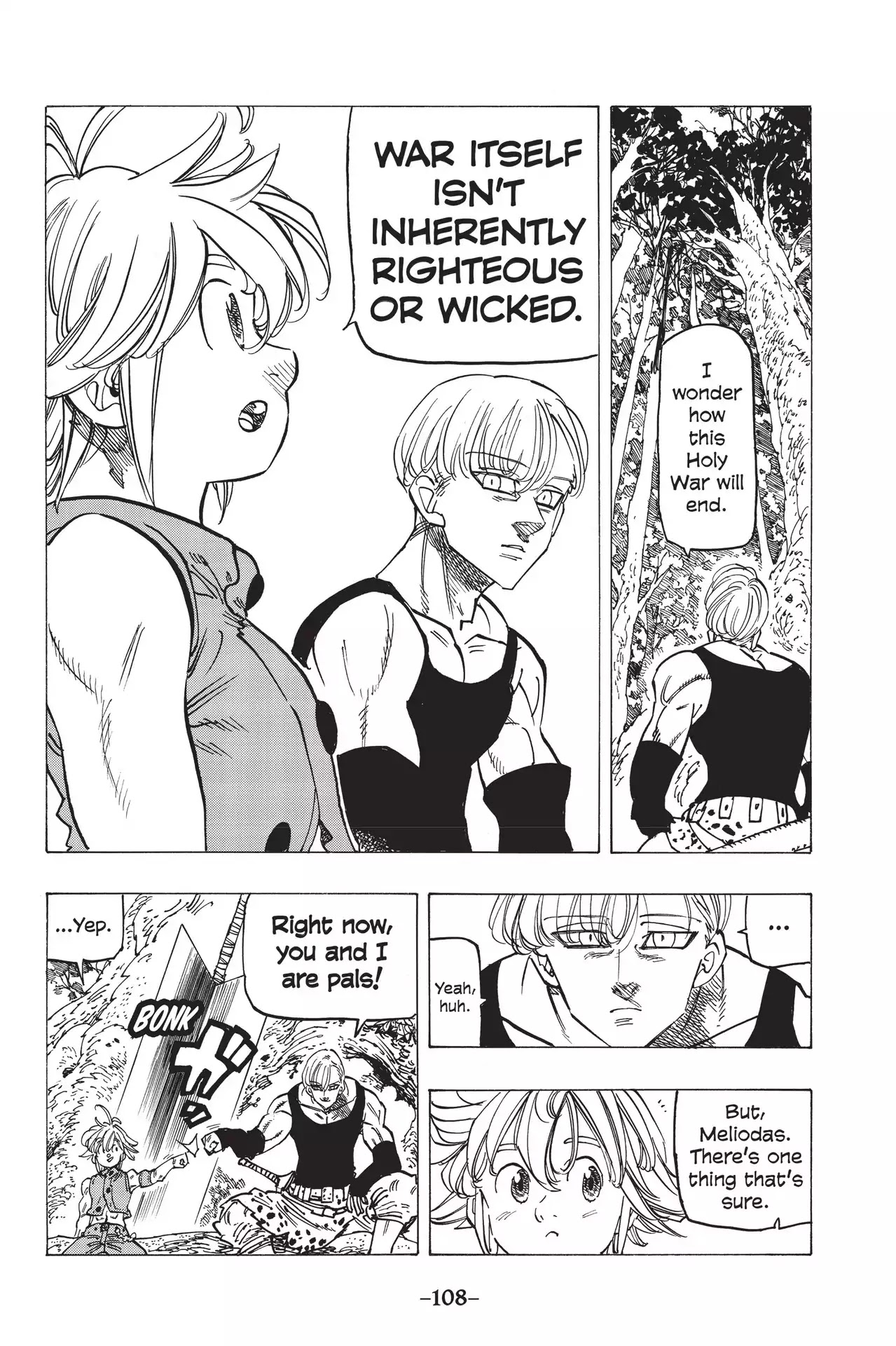 Nanatsu no Taizai Chapter 203 page 4 - Chapter 203: Ludoshel's Plan