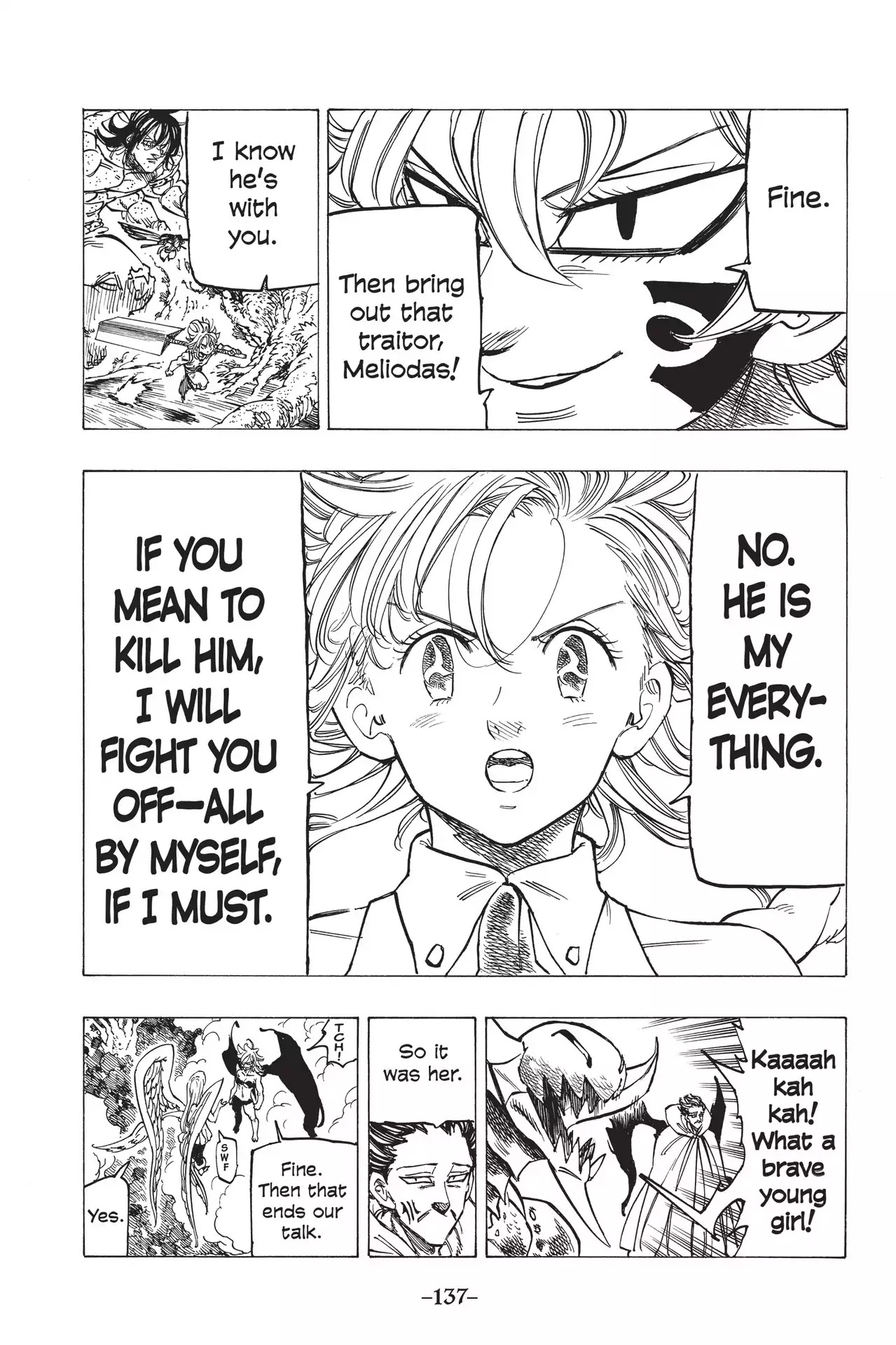 Nanatsu no Taizai Chapter 204 page 13 - Chapter 204: Let There Be Light
