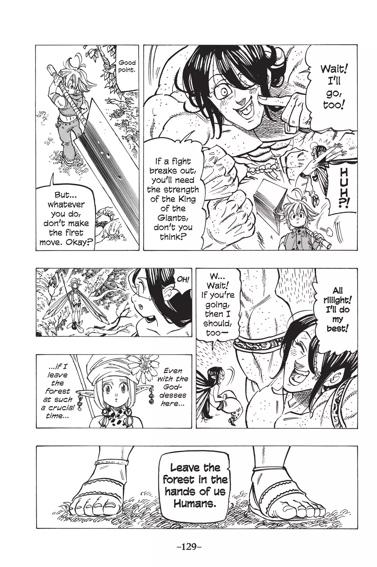 Nanatsu no Taizai Chapter 204 page 5 - Chapter 204: Let There Be Light