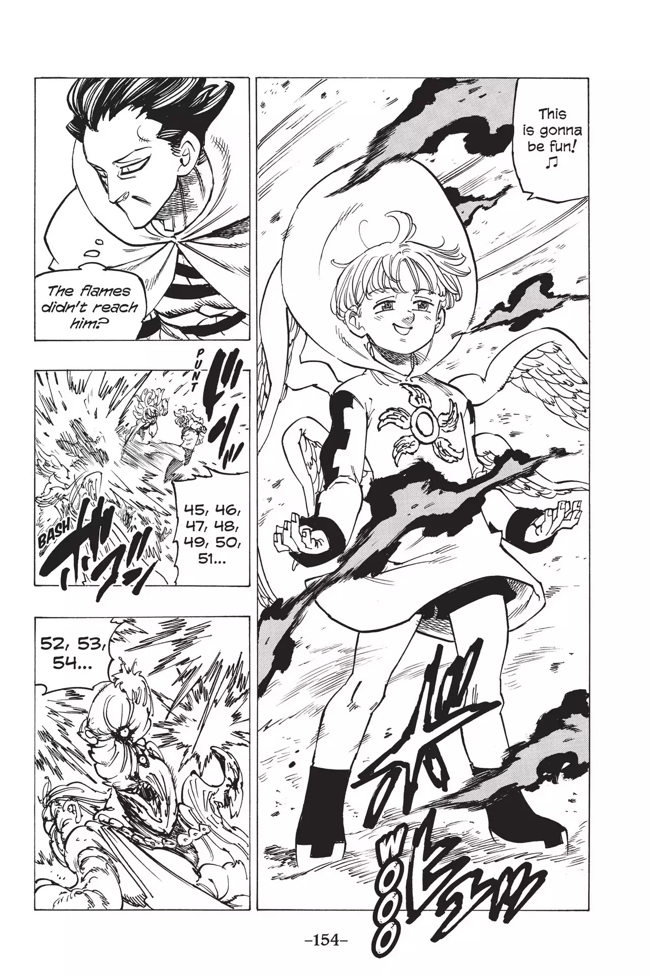 Nanatsu no Taizai Chapter 205 page 10 - Chapter 205: The Ten Commandments vs. The Archangels
