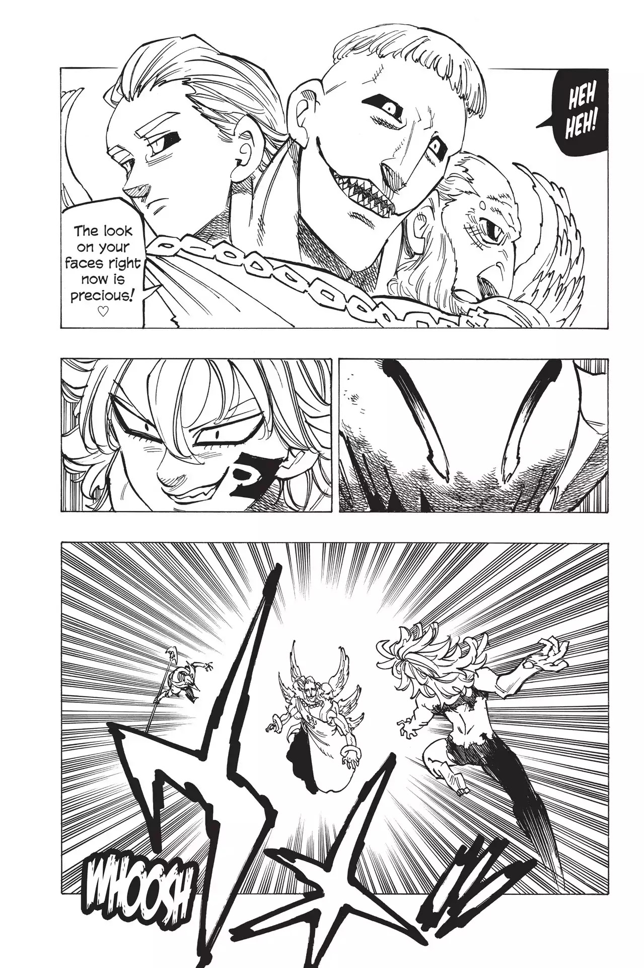 Nanatsu no Taizai Chapter 205 page 13 - Chapter 205: The Ten Commandments vs. The Archangels
