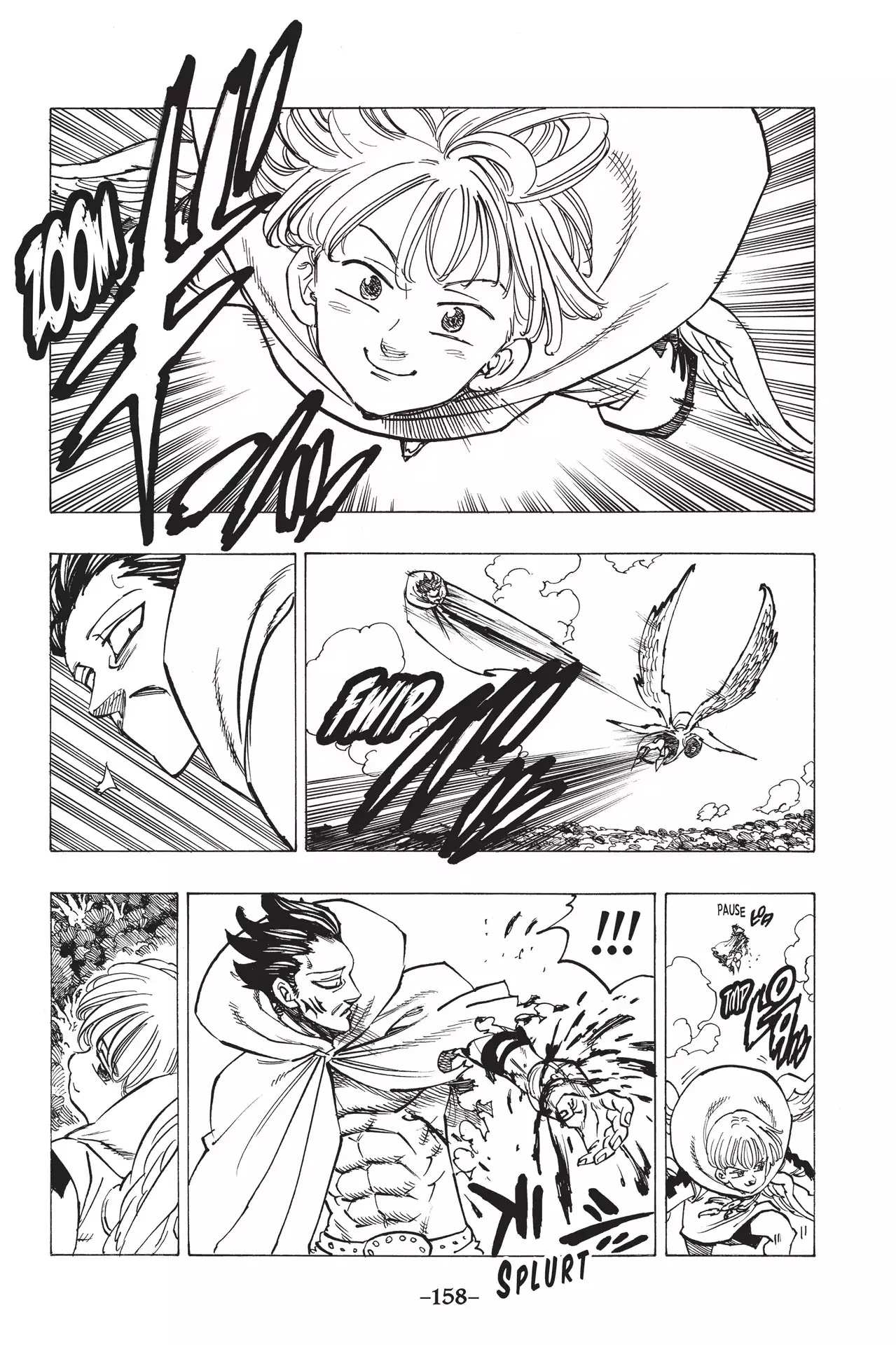 Nanatsu no Taizai Chapter 205 page 14 - Chapter 205: The Ten Commandments vs. The Archangels