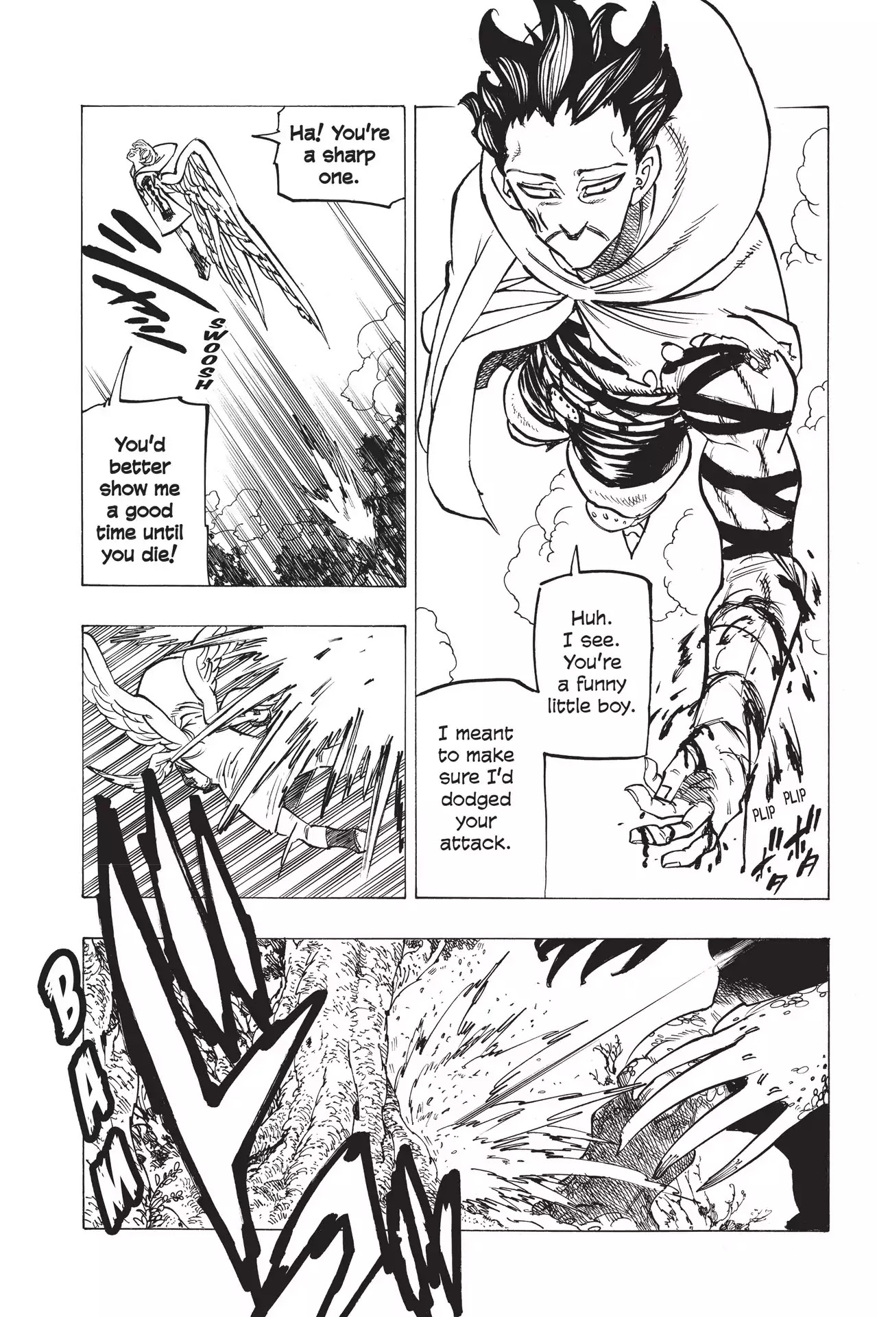 Nanatsu no Taizai Chapter 205 page 15 - Chapter 205: The Ten Commandments vs. The Archangels