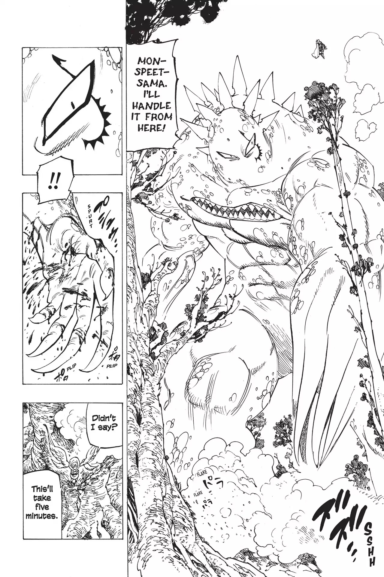 Nanatsu no Taizai Chapter 205 page 16 - Chapter 205: The Ten Commandments vs. The Archangels