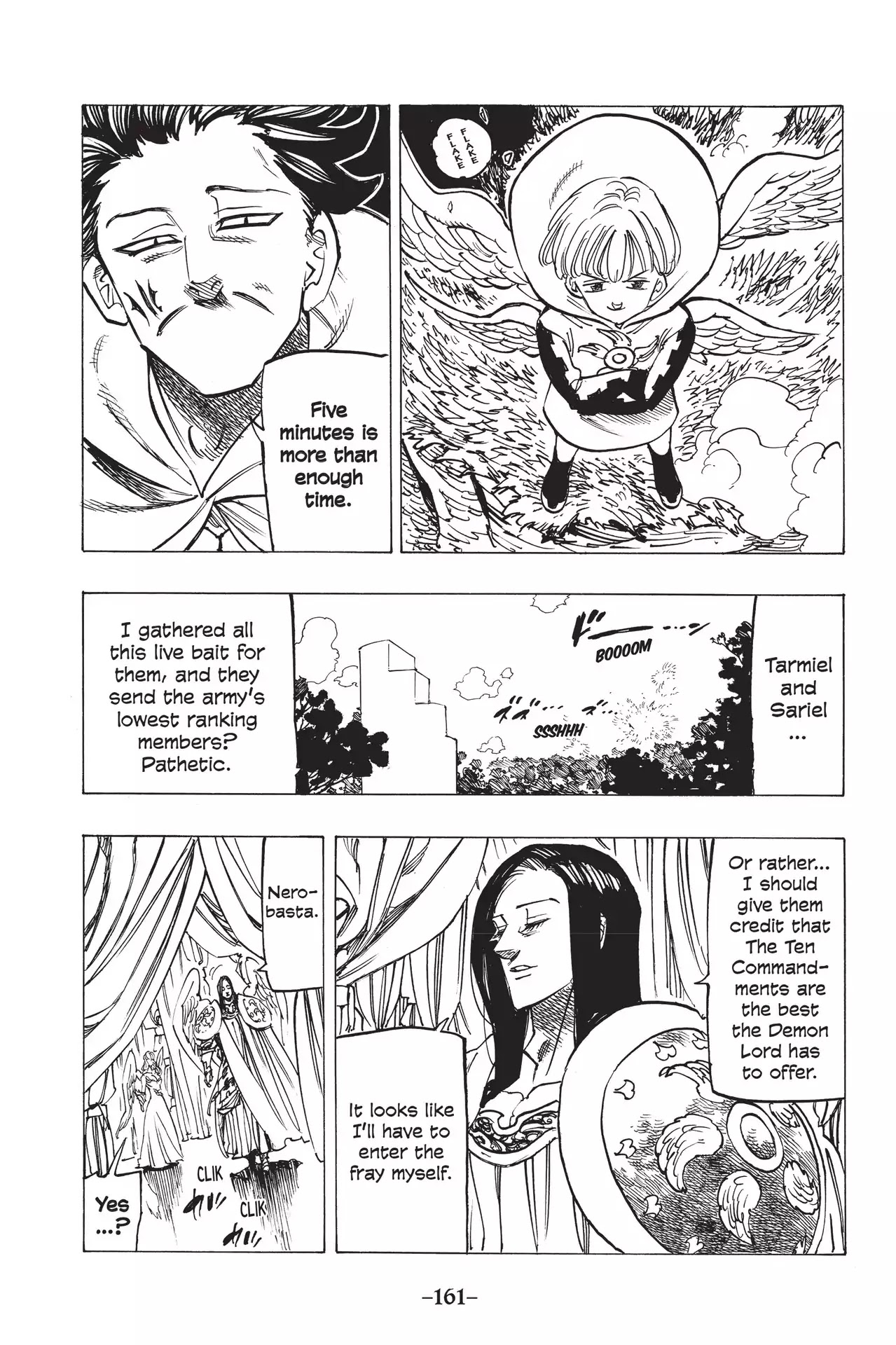 Nanatsu no Taizai Chapter 205 page 17 - Chapter 205: The Ten Commandments vs. The Archangels