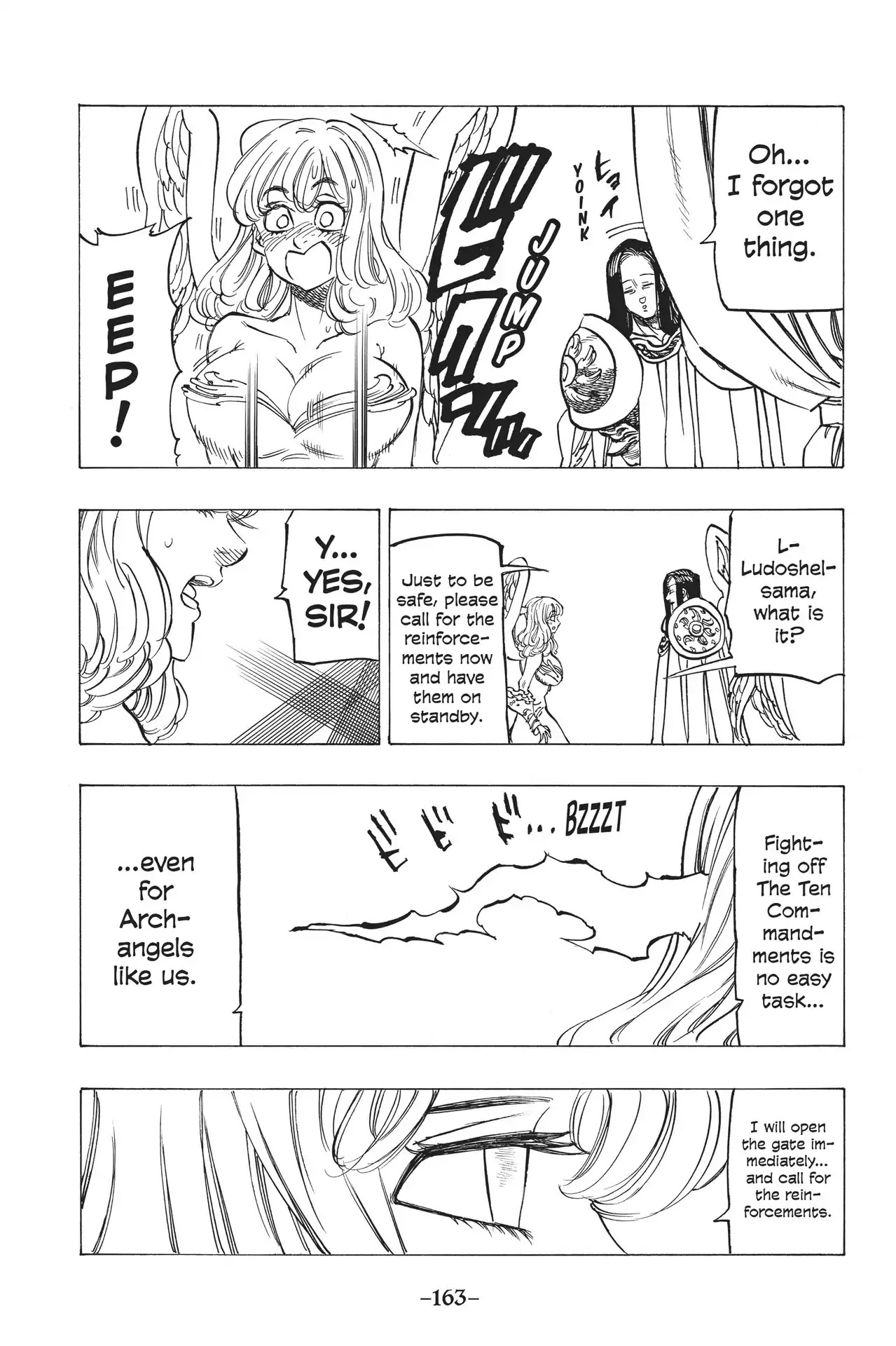 Nanatsu no Taizai Chapter 205 page 19 - Chapter 205: The Ten Commandments vs. The Archangels