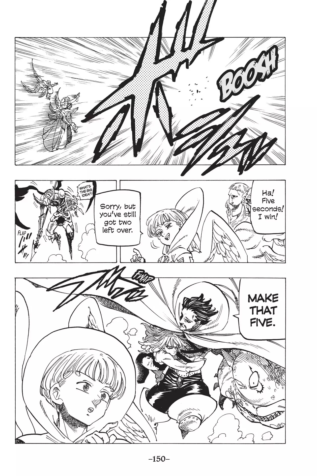 Nanatsu no Taizai Chapter 205 page 6 - Chapter 205: The Ten Commandments vs. The Archangels