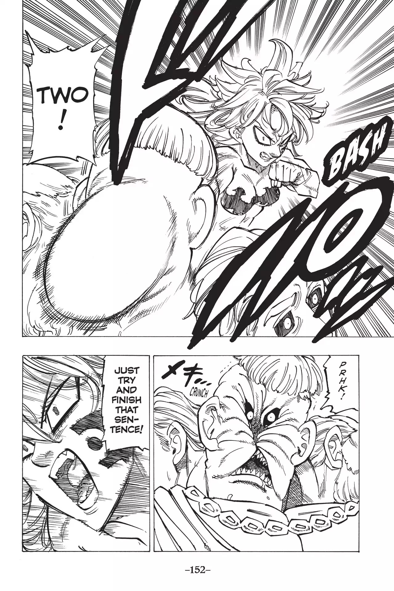 Nanatsu no Taizai Chapter 205 page 8 - Chapter 205: The Ten Commandments vs. The Archangels