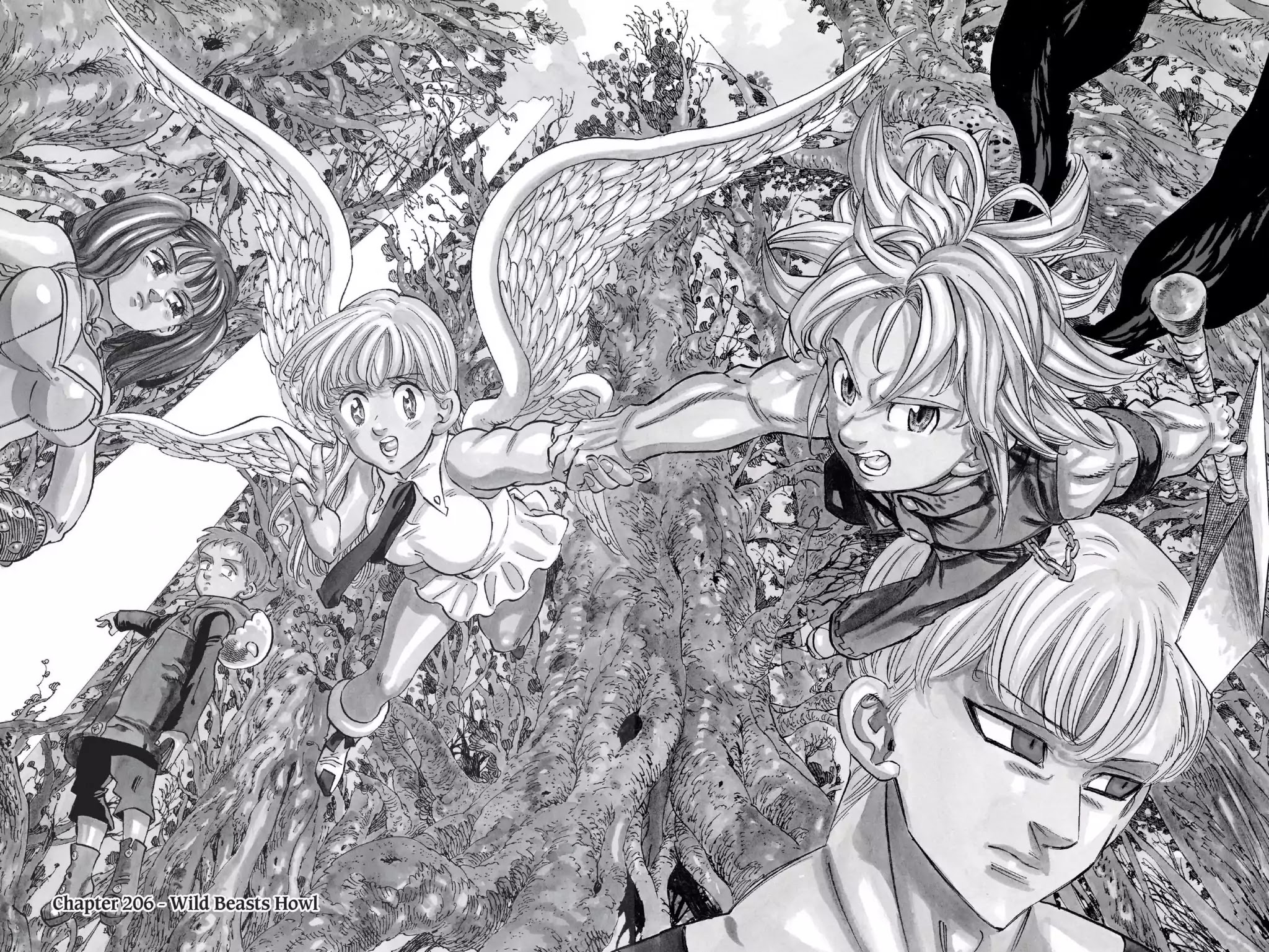 Nanatsu no Taizai Chapter 206 page 2 - Chapter 206: Wild Beasts Howl