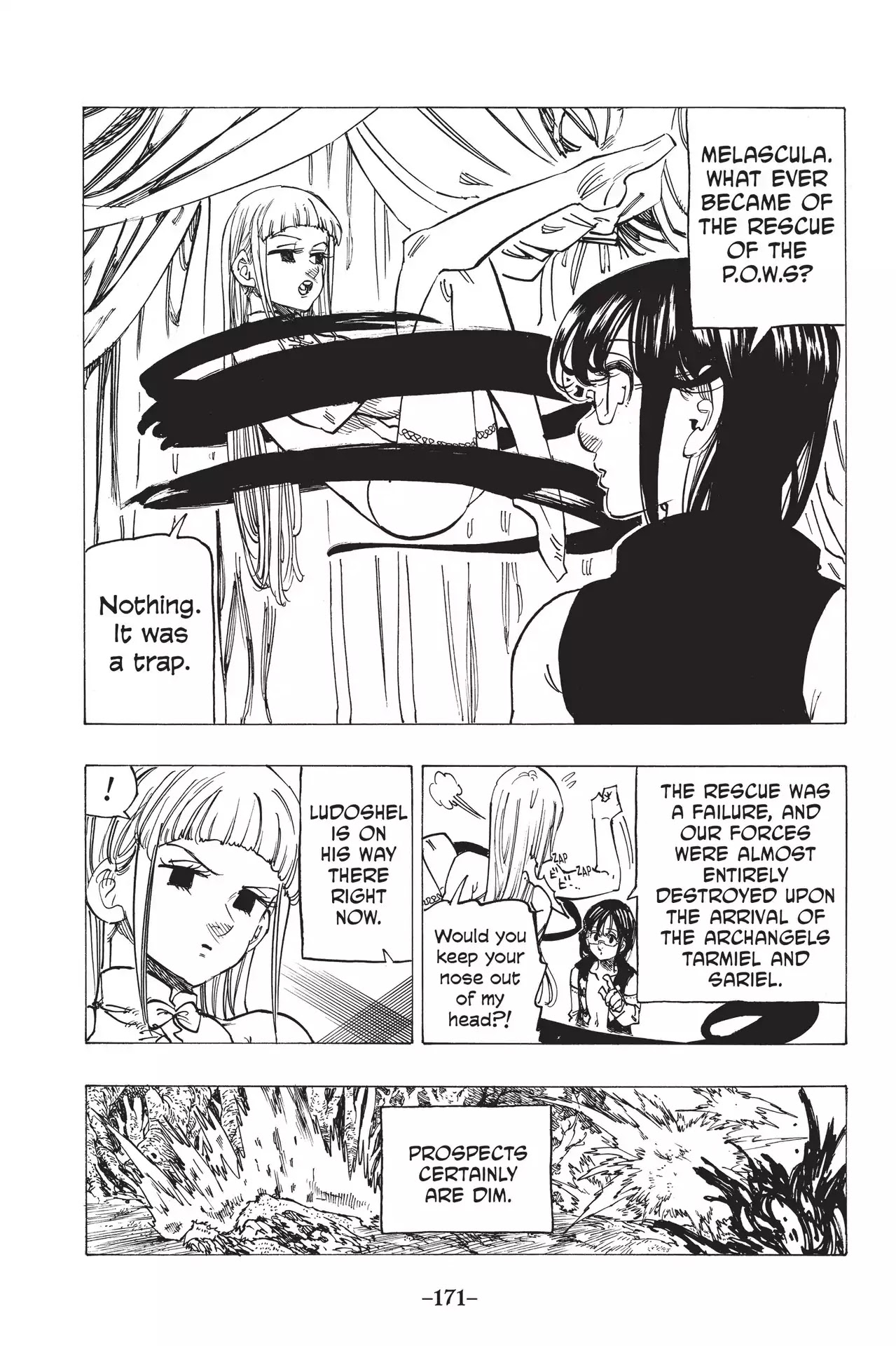 Nanatsu no Taizai Chapter 206 page 6 - Chapter 206: Wild Beasts Howl