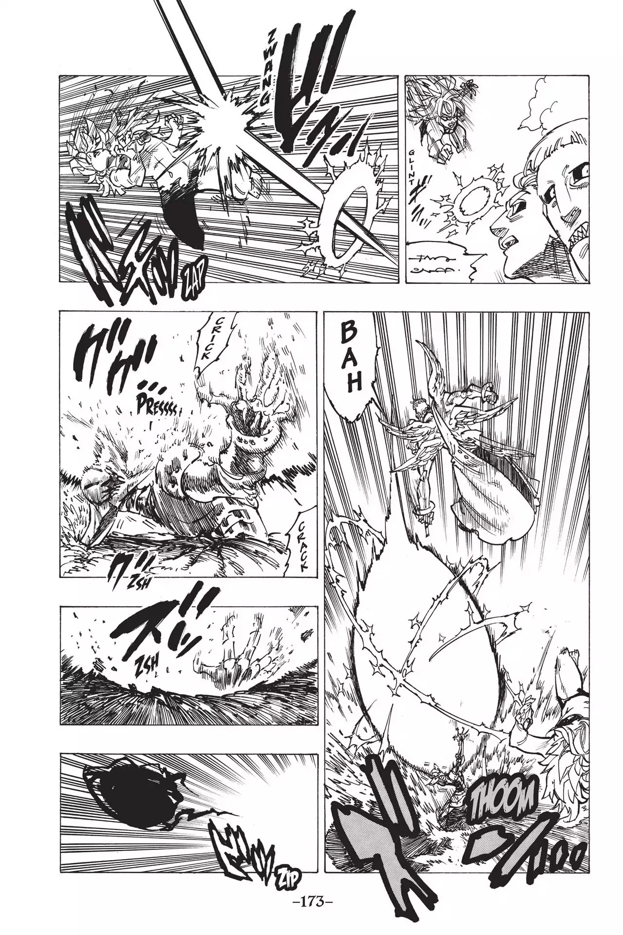 Nanatsu no Taizai Chapter 206 page 8 - Chapter 206: Wild Beasts Howl