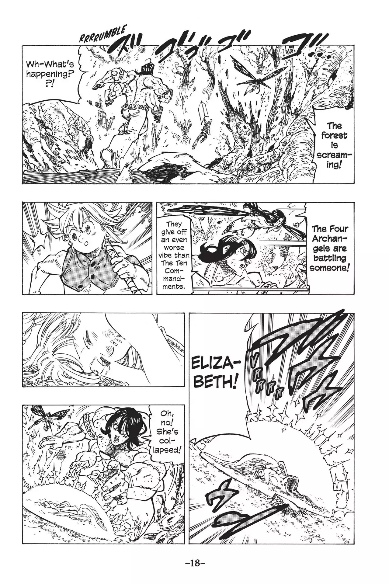 Nanatsu no Taizai Chapter 207 page 18 - Chapter 207: Indura, Creature of Destruction