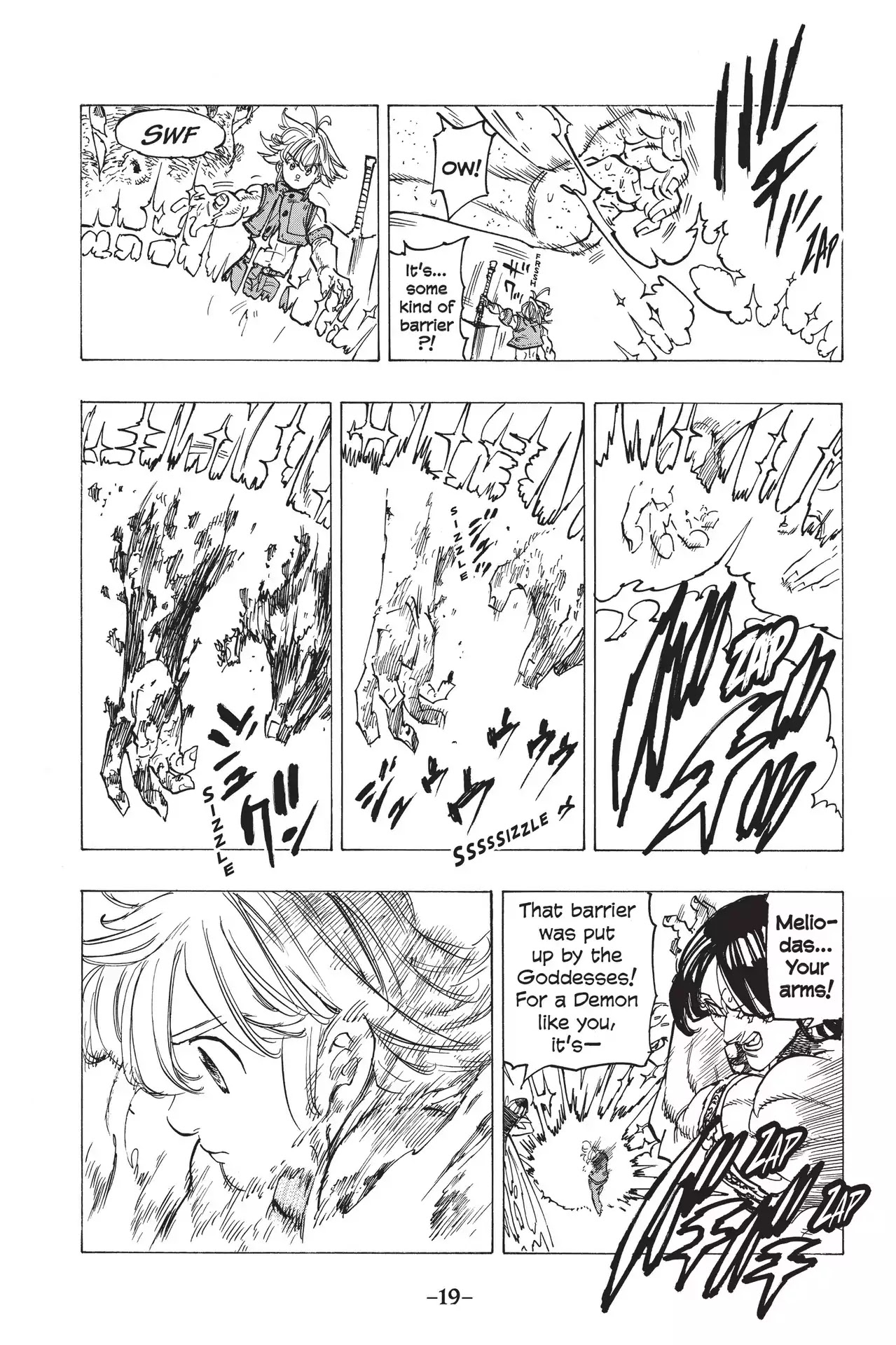 Nanatsu no Taizai Chapter 207 page 19 - Chapter 207: Indura, Creature of Destruction