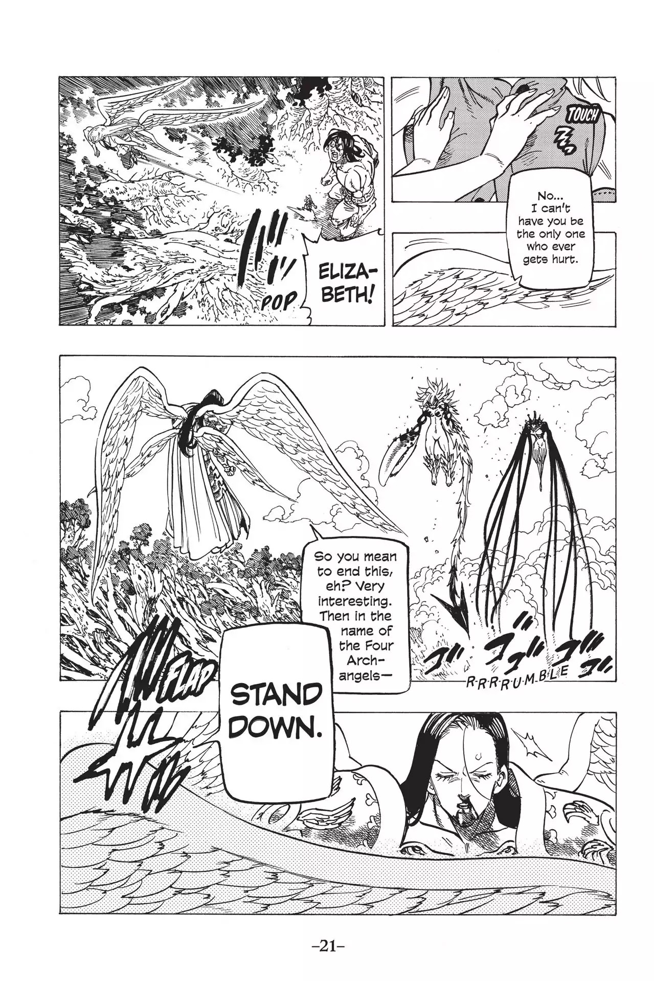 Nanatsu no Taizai Chapter 207 page 21 - Chapter 207: Indura, Creature of Destruction