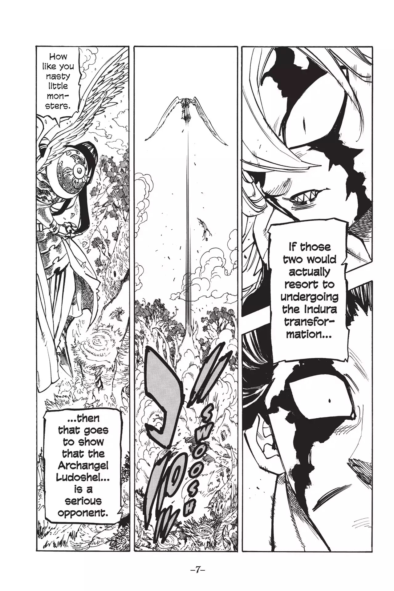 Nanatsu no Taizai Chapter 207 page 8 - Chapter 207: Indura, Creature of Destruction