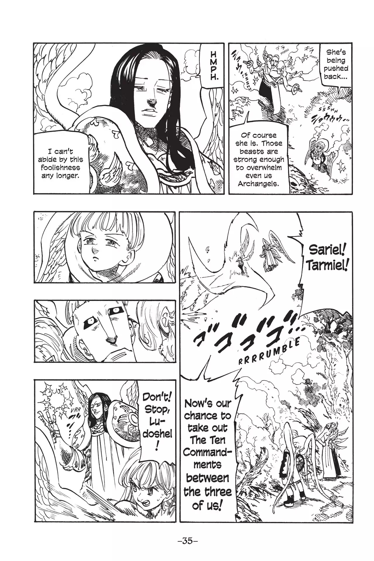 Nanatsu no Taizai Chapter 208 page 10 - Chapter 208: Elizabeth vs. Indura