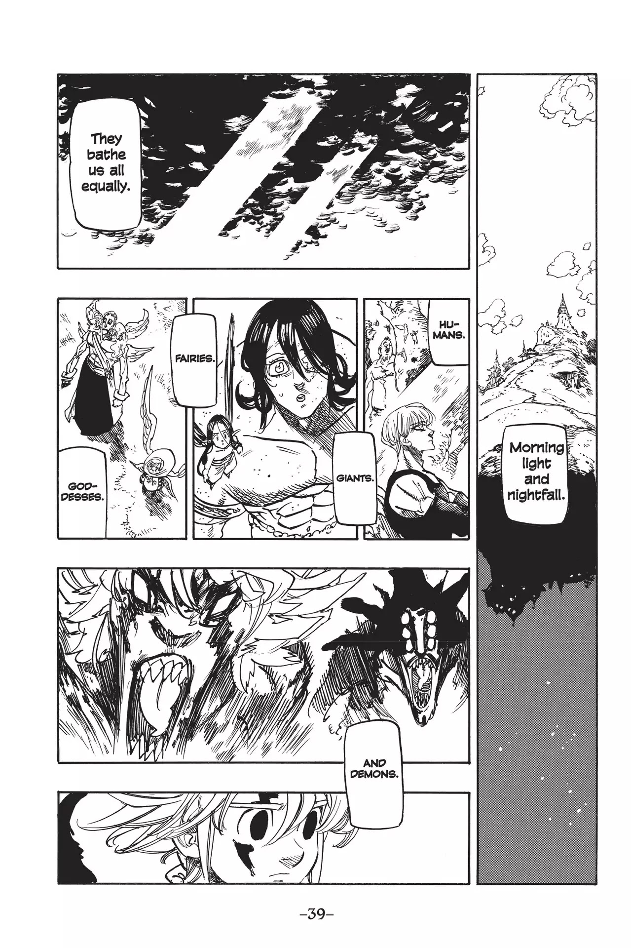 Nanatsu no Taizai Chapter 208 page 14 - Chapter 208: Elizabeth vs. Indura